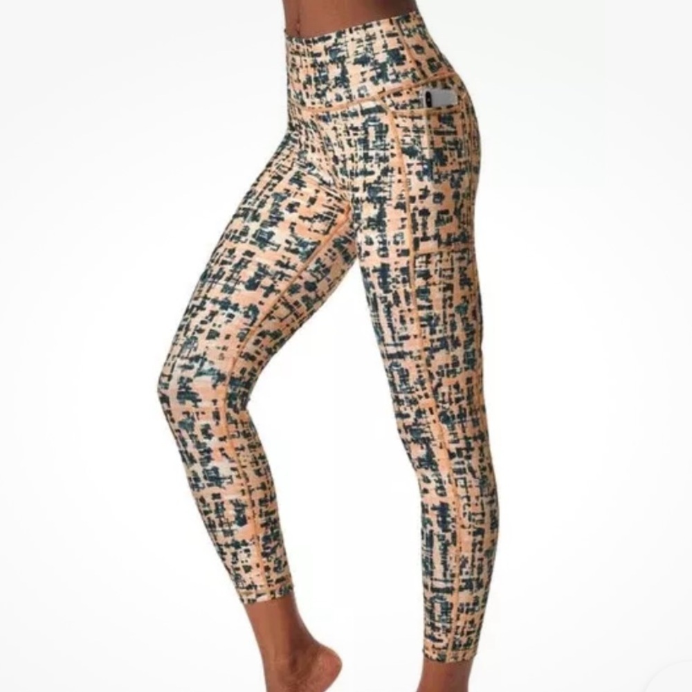 Sweat Betty Super Sculpt Full Length Coral Pink Legging